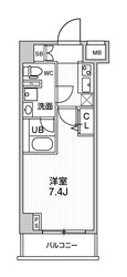 ジェノヴィア阪東橋スカイガーデンの物件間取画像